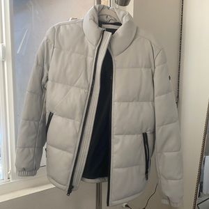 Light Gray puffer jacket